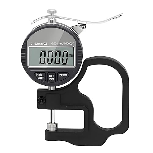 Calibrador digital de espesor con pantalla LCD 0-12.7 mm miniatura 1