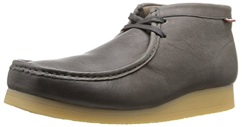 Clarks Men's Stinson Hi,Grey Leather,8 M US