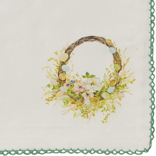 Servilletas de Tela Pack x4 Park Designs Florales Verdes miniatura 3