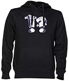 Expressions Noir Sweat À Capuche Sweat-Shirt Jersey Unisexe Homme Femme Black Unisex Hoodie