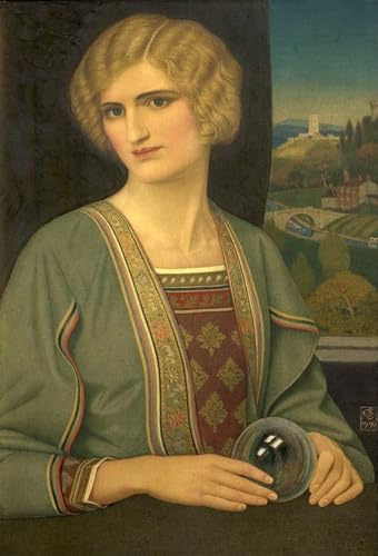 Affiche impression prints toile abstrait Edward Southall tableau salon 60x90