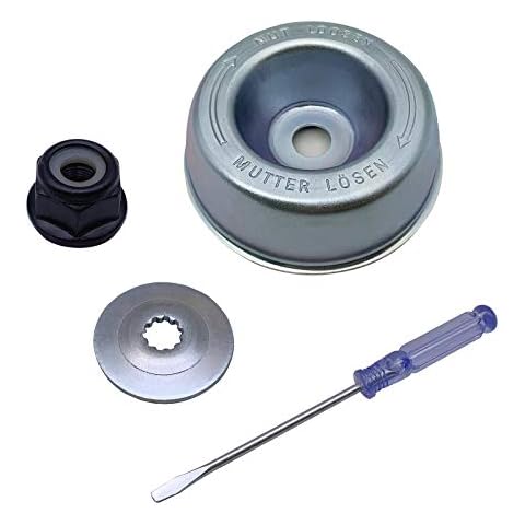 RayTour Replacement Blade Adapter Kit for STIHL String Trimmers Lawn Mower Brush Cutter Thrust Washer Rider Plate Collar Nut Cover