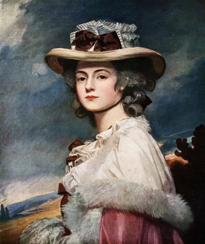 Imprimé Sur Toile Mme Davies Davenport George Romney Affiche Décoration Bureau Grand Format