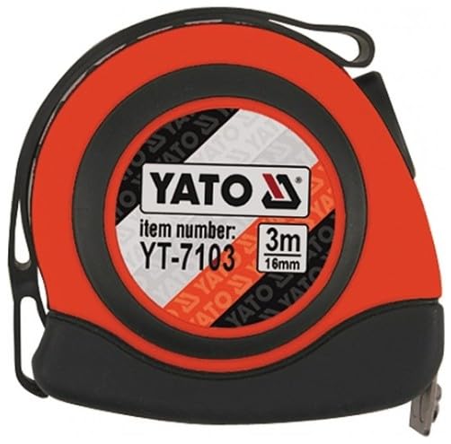 YATO YT-7103 Nylon Tape Measurement, 3mx16mm Magnes