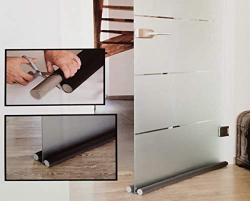 allaroundprofi24 Zugluft 96 cm Türdichtung Türisolierung Windstopper Durchzug Cover