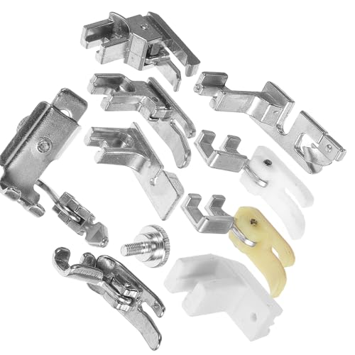 Set de 9 piezas de pies prensatelas para máquina de coser miniatura 1