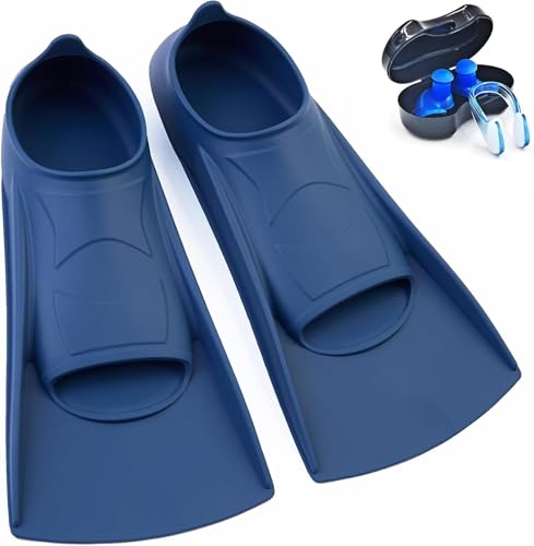 Palmes de natation pour femmes et jeunes évitant les ampoules grâce au silicone