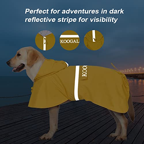 Manteau de pluie pour chien imperméable évite odeur humidité - 6