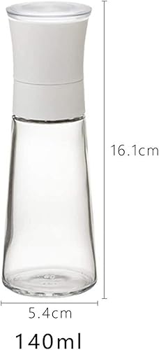 Miniatura 2 de Molinillo de pimienta recargable, molinillo de sal marina, molinillo de pimienta, molinillo de pimienta de cerámica ajustable y molino de sal,