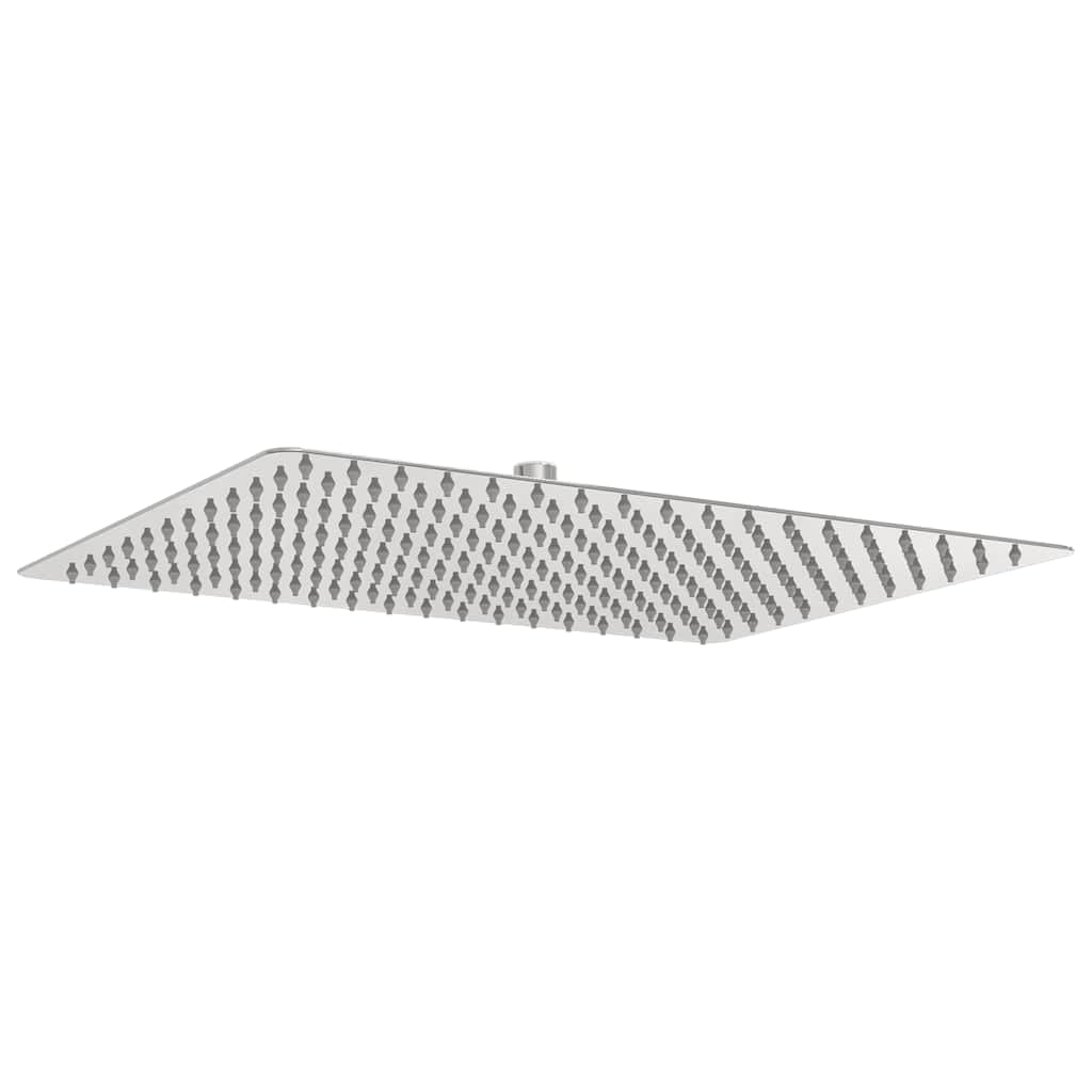 vidaXL Rain Shower Head Stainless Steel 304 40x30 cm Rectangular, rain Shower Head, Bath Head, Shower Part, Rainfall Shower Head, Bathroom Accessory