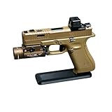 Hammy3DPrints Display Stand for Glock 17/19 / 22/23 / 45/49 Double Stack | Handgun Holder Storage Rack