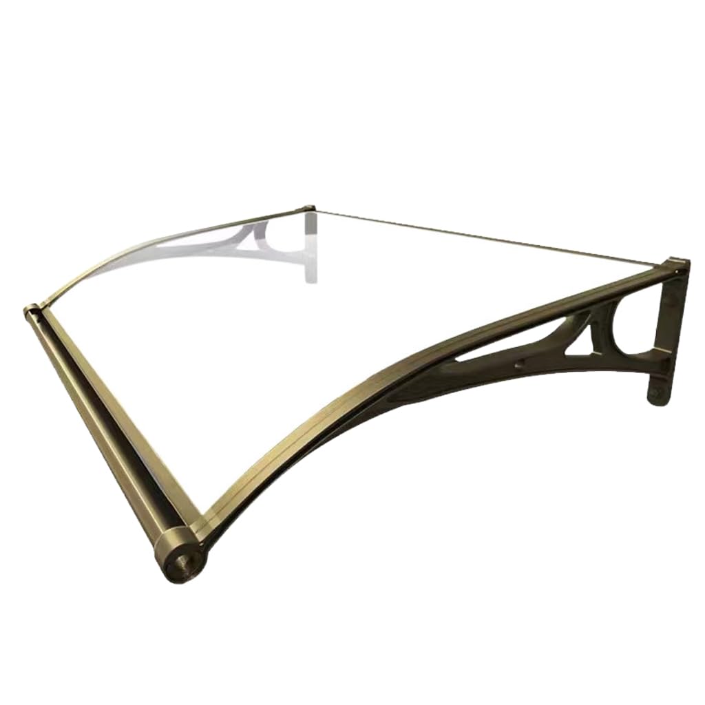 Auvent en polycarbonate extérieur résistant de 300 kg pour toit et terrasse