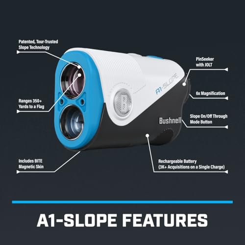 Golf Rangefinder with Slope and Vibration