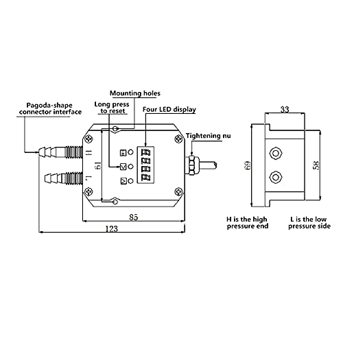 Digital Pressure Transmitter Tester, LCD Intelligent Transmitter