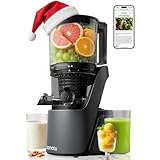 Canoly Extracteur de jus avec Extra Large Goulot (150 mm) et Tamis 3-en-1 pour Jus, Sorbet...