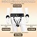 KBYHZ Vibrator Forced Strap Harness Holder with Handcuffs BDSM Bondage Restraints Kits Adjustable for Couples
