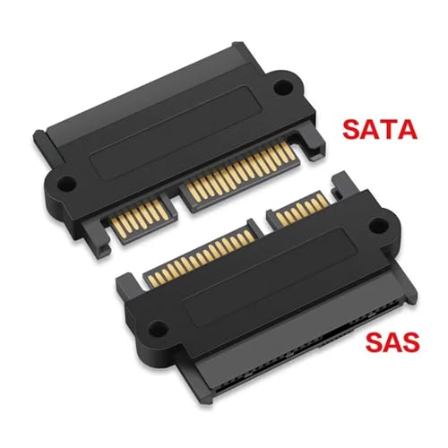 Adaptador Profesional SFF-8482 S*A*S a SATA 180 Grados miniatura 2