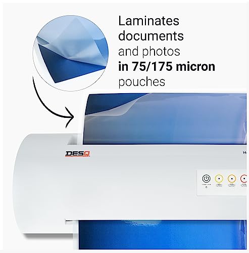 DESQ Plastificatrice A3 Heavy Duty - 4 rotoli 175