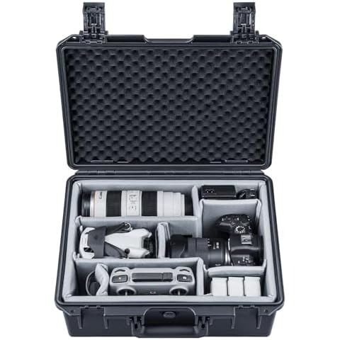 Lykus PVC1 Waterproof Hard Case for Cameras and Drones Cover