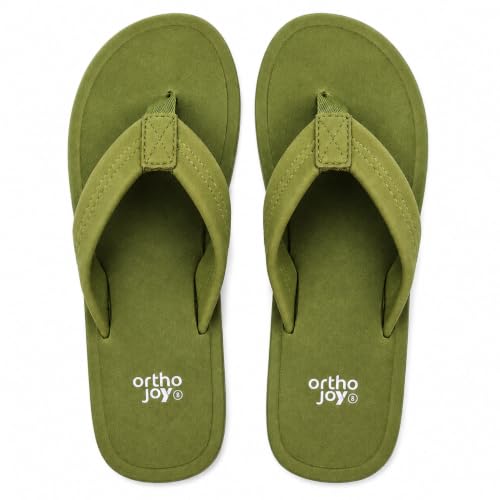 Image of ORTHO JOY Men Doctor Ortho slippers | Extra Soft comfortable and stylish flip flop slippers for Men in exciting colors |Lightweight | Anti Skid | Daily Use Chappal