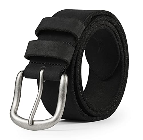 BELTER Mens Belts Full Grain Leather Belt Men Cowboy Casual Work for 34