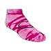 Skechers Kids Big Girl's Girls' 6 Pack Tie Dye Low Cut Socks Sockshosiery, mid combo, 5-6.5
