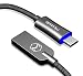 Micro USB Smart LED Auto Disconnect Quick Charge Data 3.2FT/1M Cable Android QC 3.0 for Samsung galaxy S7/S7 edge, Nexus, LG, Motorola, and More by Mcdodo (Dark Gray)