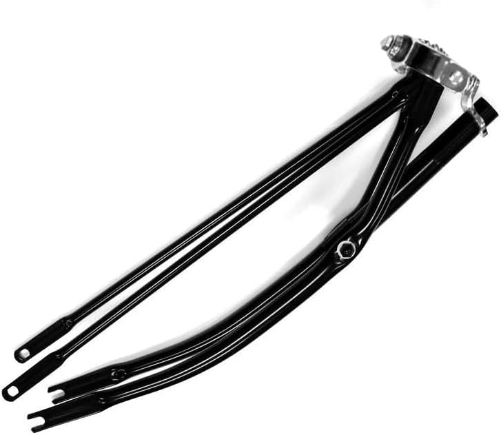 Heavy Duty Springer Fork Black - 26 Inch Suspension Fork - Bike Forks for Cruiser - Bicycle Fork - Fat Bike Fork