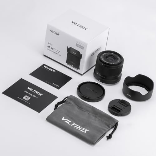 Image of VILTROX 25mm f /1.7 F1.7 APS-C Auto Focus Lens for Z-Mount Cameras,Large Aperture Camera Lens for Nikon Zfc Z30 Z50 Z8 Z8II Z7 Z7II Z6 Z6II Z5 Z9