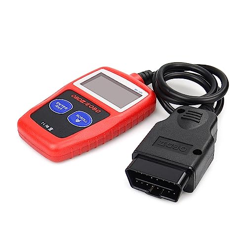 Mofun Car OBD2 Scanner OBD II Wired Auto Engine Fault Code Reader CAN Diagnostic Scan Reset Tool for Check Engine Light, Clear Codes, Freeze Frame Data, I/M Readiness, LCD Display, Vehicles Since 1996