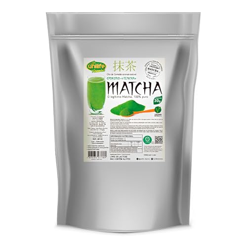 Matcha Premium Unilife em Pó 30 Gramas 100% Puro