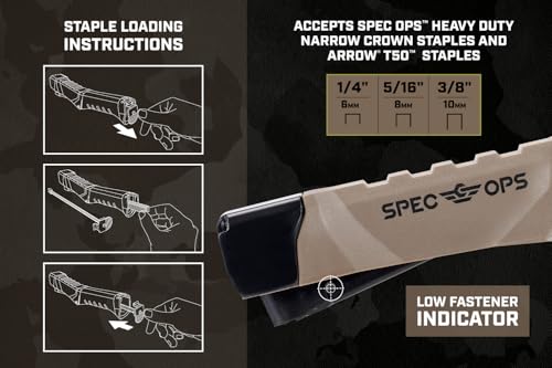 Spec Ops Heavy Duty Hammer Tacker