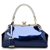 Bolso con asa superior: el bolso con cierre de clip tiene un bolsillo principal de gran capacidad, que está configurado con un bolsillo con cremallera, un bolsillo para teléfono celular y un bolsillo para tarjetas. Hay un bolsillo con cremallera en la parte posterior. Puede satisfacer tus necesidades diarias y mantener tus pertenencias organizadas.