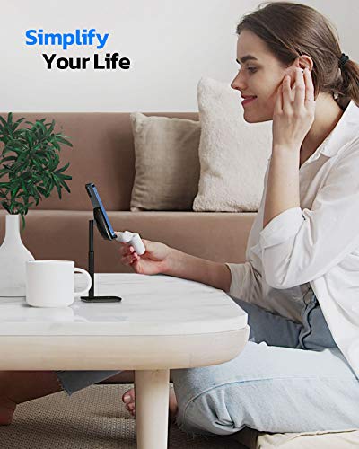 image for Nulaxy Phone Stand, Height Angle Adjustable Cell Phone Stand, Phone Ho