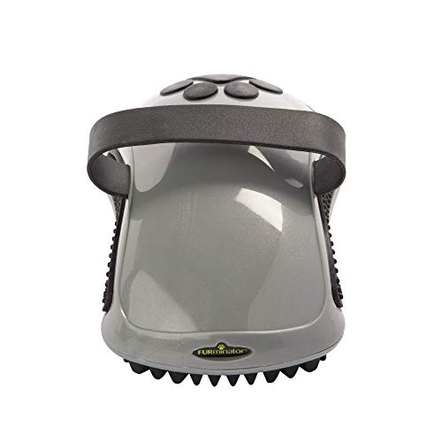 Furminator Curry Comb Dog Comb with Rubber Teeth for Short and Medium Coats  Cucciolini Doodles Furminator curry comb dog comb with rubber teeth for short and medium coats   cucciolini doodles