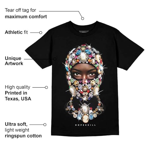 Image of DopeSkill Graphic Tee Streetwear Hip Hop Hypebeast Unisex T-Shirt Sneaker Colour Matching Shirts Rapper Mouth