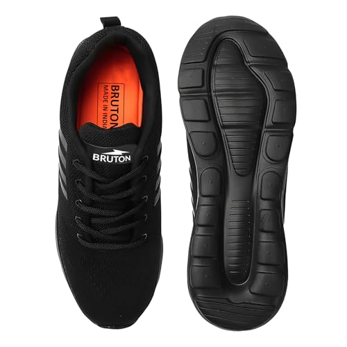 Image of BRUTON 792 EVA Lite Sports Running Shoes for Men - Black