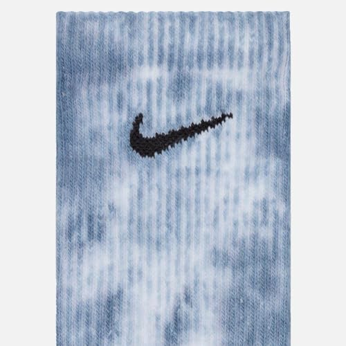 Nike Everyday Plus Cushioned Tie-Dye Crew Socks (2 Pairs) Adult D, Size XL4