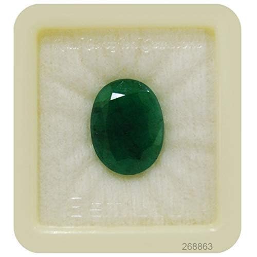 Émeraude naturelle G.D Gems Mind Stone : pierre précieuse certifiée de qualité supérieure