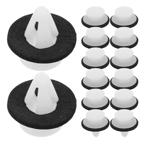 POPETPOP Clips para Paneles de Puertas Interiores de Coche, 100 Piezas, Sujetadores de Plástico Resistentes para Molduras y Protectores, Compatibles con Modelo Cheetah, Recambio Automotriz