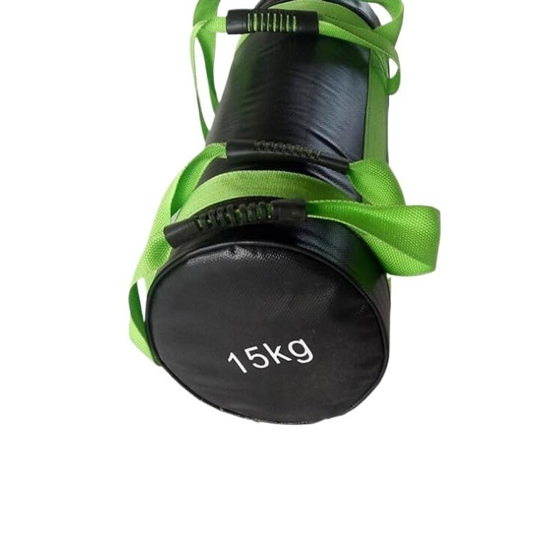 Generico Sandbag con Peso,Sandbag 5-30 kg Pesi Pesanti Peso Sabbia Power Sacchetto di Forza Allenamento Fitness Esercizio Cross-Si Adatta(15KG)