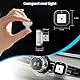 Spedal Wireless Carplay Adapter, 2 in 1 Android Auto Carplay Wireless Adapter Plug und Play, wandelt verdrahtete Android Auto/Carplay in drahtlos um, kompatibel mit iPhone & Android Phone