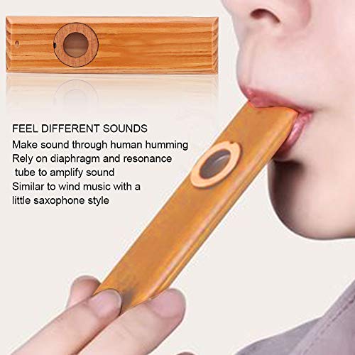 Kazoo en bois, flûte d’accompagnement unique corne sonore élégante flûte Kazoo, avec boîte-cadeau pour débutants… - Les Beatles, Paul McCartney, John Lennon, RIngo Starr, George Harrison Kazoo en bois, flûte d'accompagnement unique corne sonore élégante flûte Kazoo, avec boîte-cadeau pour débutants… – Image 6