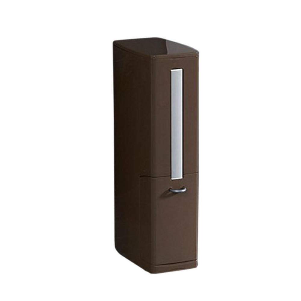 Cepillo de inodoro multifunción con cubo de basura integrado color chocolate para el hogar
