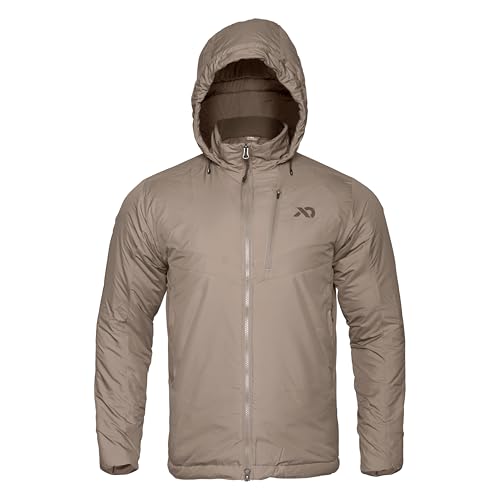 First Lite Men's North Range Puffy Jacket - Lightweight with Synthetic Insulation for Hunting and Backcountry Layering, Large