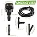 EPLZON Front Windshield Washer Nozzles with Connector and Fluid Hose kit Fit for Most Cars Windshield Washer Nozzles Wiper Spray