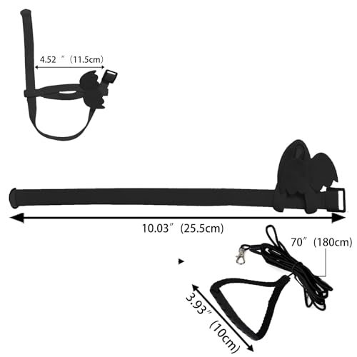 Image of Adjustable Bird Leashes and Harnesses, Bird Nylon Harness with Cute Wing for Parrots, Pet Bird Accessories, Bird Leash for Hang Out, Suitable for Cockatiel, Quaker, Amazon Parrot and Same Size Birds