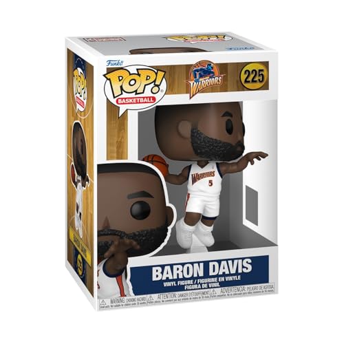 Funko Pop! NBA: Legends - Baron Davis - (Warriors) - NBA Players - Figura in Vinile da Collezione - Idea Regalo - Merchandising Ufficiale - Giocattoli per Bambini e Adulti - Sports Fans