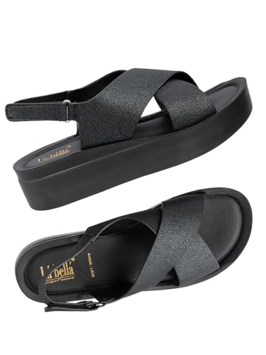 Image of La bella Women's Slip-On Slipper BLACK (LR39 BLACK)