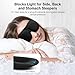 YIVIEW Sleep Mask for Back and Side Sleeper Pack of 3, 100% Light Blocking 3D Eye Masks for Sleeping, Lightweight & Breathable Eye Cover for Women Men, Zero Pressure Night Blindfold